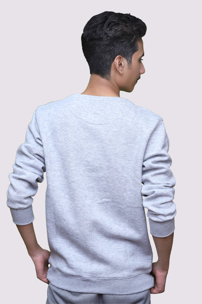 Light Grey Winter Sweatshirt