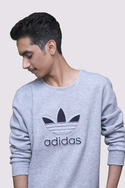 Light Grey Winter Sweatshirt