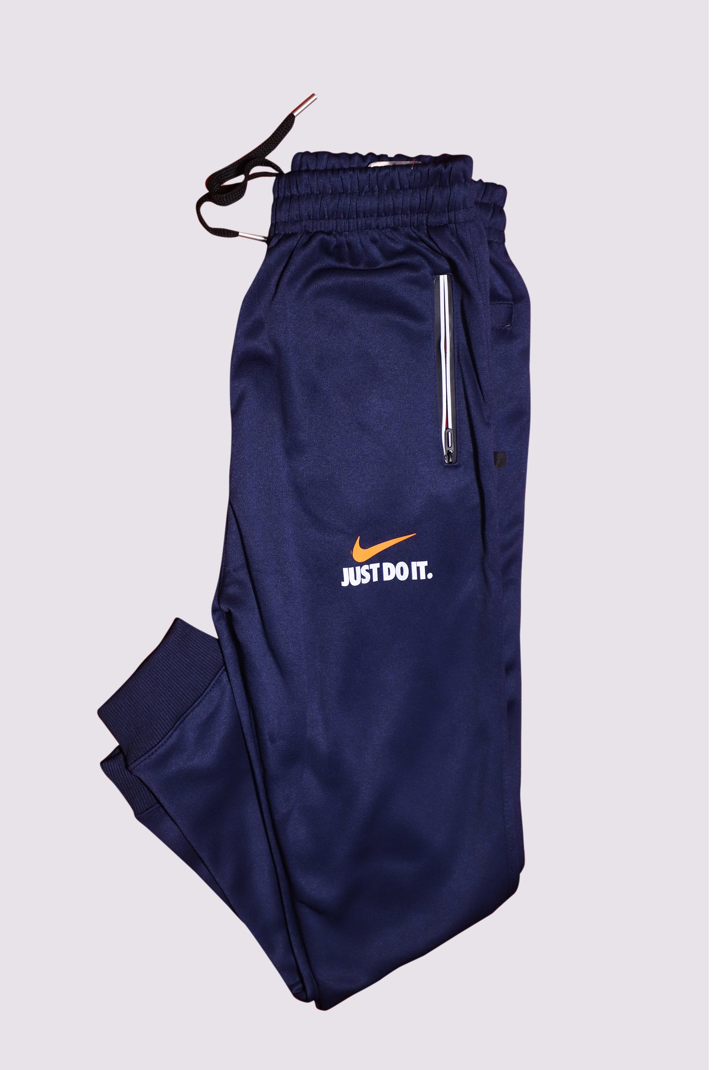 Dark Blue Warm Trouser With 'Just Do It' Logo |Joggers For Winter|