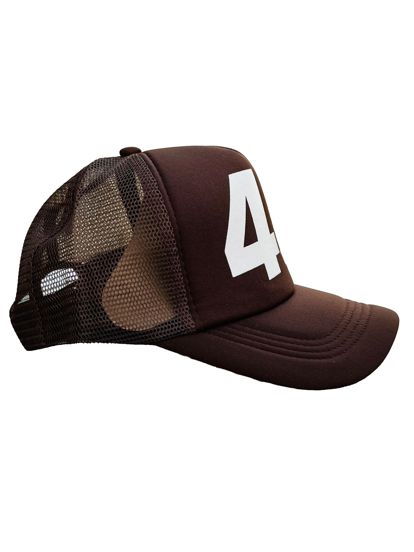 Brown Caps With 46 Number, Men Caps, Strap-Back Caps, Adjustable Caps By Ruhfit.